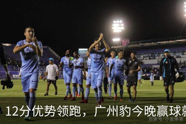12分优势领跑，广州豹今晚赢球就冲超