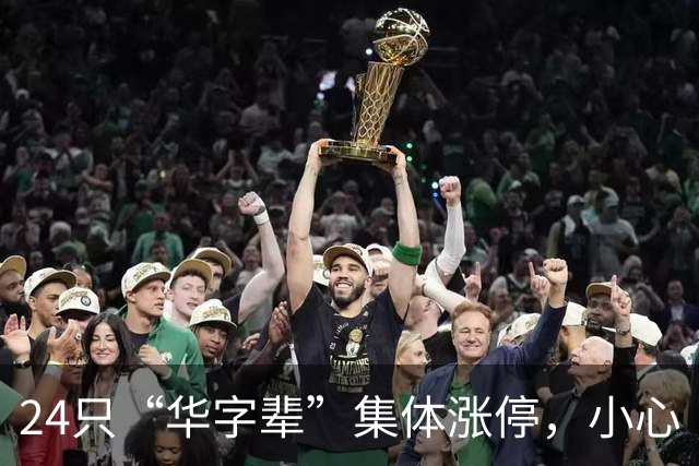 24只“华字辈”集体涨停，小心“来得快去得更快”！